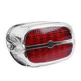 Maxbell Motorcycle Brake Tail Light License Plate Lamp for   XL883/1200 Clear