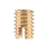 Maxbell M5 x 13mm Slotted Self Tapping Threaded Inserts for Plastic,Wood and Alloy - Aladdin Shoppers