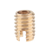 Maxbell M5 x 13mm Slotted Self Tapping Threaded Inserts for Plastic,Wood and Alloy - Aladdin Shoppers