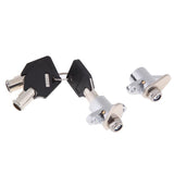 Maxbell Maxbell Hard Saddlebag Lock with Key Set for Harley Touring Electra Glide Road King
