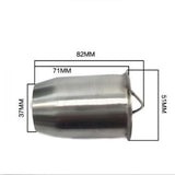 Maxbell 51mm Universal Motorcycle Exhaust Pipe Can DB Killer Silencer Muffler Baffle - Aladdin Shoppers