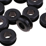 Maxbell 12 x Flatside Black Rubber Gas Fuel Tank Mounts for Harley Softail 84-99 Models - Aladdin Shoppers