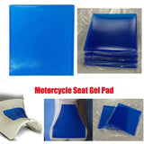 Maxbell Motorcycle Seat Gel Pad Blue Shock Absorption Mats Cushion Seating 35x35x1cm - Aladdin Shoppers