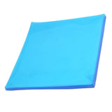 Maxbell Motorcycle Seat Gel Pad Blue Shock Absorption Mats Cushion Seating 25x25x1cm - Aladdin Shoppers