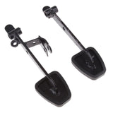 Maxbell 2 Pieces Black Brake & Throttle Pedal Peg Set for UTV Go Kart Accessories - Aladdin Shoppers