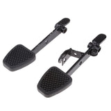 Maxbell 2 Pieces Black Brake & Throttle Pedal Peg Set for UTV Go Kart Accessories - Aladdin Shoppers