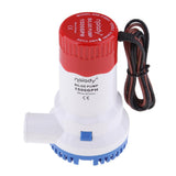 Maxbell Maxbell 12V DC 1500GPH Automatic Bilge Pump Boat Submersible Bilge Pump 1-1/8'' Outlet