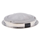 4x138mm Stainless Steel Marine Boat Ceiling Cabin Dome Interior Light 12V