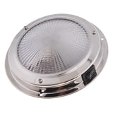 4x138mm Stainless Steel Marine Boat Ceiling Cabin Dome Interior Light 12V