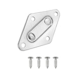Maxbell Stainless Steel Eye Plate, Pad Eye, Fixing Plate , Staple Hook Loop, 79mm - Aladdin Shoppers