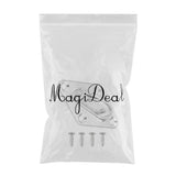 Maxbell Stainless Steel Eye Plate, Pad Eye, Fixing Plate , Staple Hook Loop, 79mm - Aladdin Shoppers