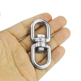 Maxbell Boat Marine Clip 68mm Stainless Steel Swivel Double Eye Hook - Aladdin Shoppers