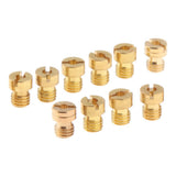 20x Carburetor Main Jet Kit 108 110 112 114 115 116 118 120 122 124 for PWK