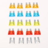 Maxbell 10x Inline 14AWG Blade ATM Medium Fuse Holder & 20x Fuses Set for Boat Car Marine - Aladdin Shoppers
