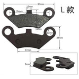 Maxbell 3 Pair Motorcycle Front & Rear Brake Pads For CFMOTO CF500 CF600 - Aladdin Shoppers