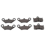 Maxbell 3 Pair Motorcycle Front & Rear Brake Pads For CFMOTO CF500 CF600 - Aladdin Shoppers