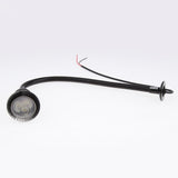 Maxbell 3W Wall Mounted Reading Light Flexible Gooseneck LED Sconce Lamp Black - Aladdin Shoppers