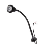 Maxbell 3W Wall Mounted Reading Light Flexible Gooseneck LED Sconce Lamp Black - Aladdin Shoppers