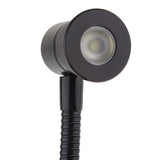 Maxbell Black Flexible LED Bedside Lamp Reading Wall Light For Room Boat RV - Aladdin Shoppers