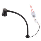 Maxbell Black Flexible LED Bedside Lamp Reading Wall Light For Room Boat RV - Aladdin Shoppers