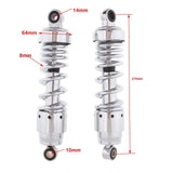 Maxbell Maxbell Left Right Rear Suspension Motorcycle Shock Absorbers for Honda GN250 CA250 Bobber SR 27CM