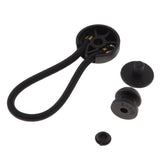 3pcs Ball Bungee Bungie Cord Heavy Duty Boat Canopy Tarp Tie Downs Kit Black