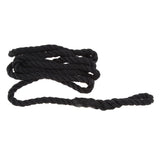 Maxbell Black Double Braid 3/8 INCH X 6.5 FT Boat BUMPER FENDER LINES Marine Docking Rope - Aladdin Shoppers
