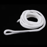 Maxbell 4pcs Boat Fender Lines 1/4'' x 5' Bumper Whips Rope Docking White