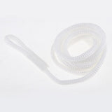 Maxbell 4pcs Boat Fender Lines 1/4'' x 5' Bumper Whips Rope Docking White