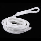 Maxbell 4pcs Boat Fender Lines 1/4'' x 5' Bumper Whips Rope Docking White