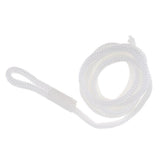 Maxbell 4pcs Boat Fender Lines 1/4'' x 5' Bumper Whips Rope Docking White