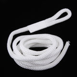 Maxbell 4pcs Boat Fender Lines 1/4'' x 5' Bumper Whips Rope Docking White