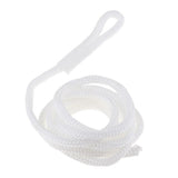 Maxbell 4pcs Boat Fender Lines 1/4'' x 5' Bumper Whips Rope Docking White
