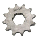 Maxbell 12T 428 Chain/Pitch Front Sprocket Cog Pit/Trail/Dirt bike ATV Quad 20mm - Aladdin Shoppers