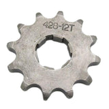 Maxbell 12T 428 Chain/Pitch Front Sprocket Cog Pit/Trail/Dirt bike ATV Quad 20mm - Aladdin Shoppers