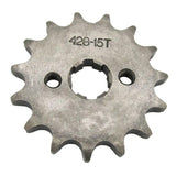Maxbell 15T 428 Chain/Pitch Front Sprocket Cog Pit/Trail/Dirt bike ATV Quad 17mm - Aladdin Shoppers