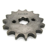Maxbell 15T 428 Chain/Pitch Front Sprocket Cog Pit/Trail/Dirt bike ATV Quad 17mm - Aladdin Shoppers
