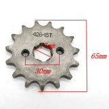 Maxbell 15T 428 Chain/Pitch Front Sprocket Cog Pit/Trail/Dirt bike ATV Quad 17mm - Aladdin Shoppers