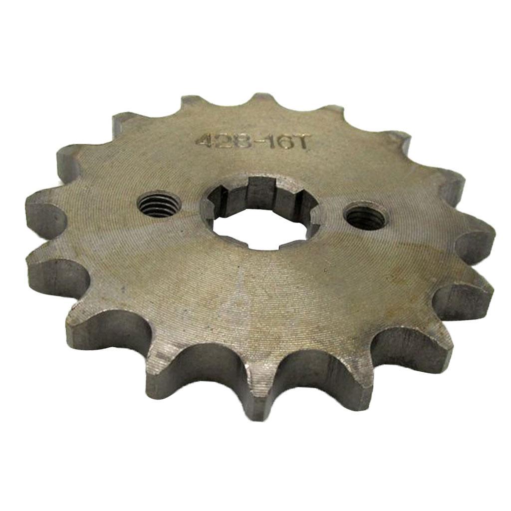 Maxbell Maxbell 16T 428 Chain/Pitch Front Sprocket Cog Pit/Trail/Dirt bike ATV Quad 17mm