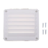 Maxbell White Rectangular Boat Vent Louver Small for Marine Boat RV Motorhome - Aladdin Shoppers