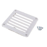 Maxbell White Rectangular Boat Vent Louver Small for Marine Boat RV Motorhome - Aladdin Shoppers