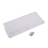 Maxbell White Rectangular Boat Vent Louver for Marine Boat RV Motorhome - Aladdin Shoppers