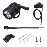 Maxbell Maxbell LED Motorcycle Headlight Fog Spot Light DC 12-85V 30W with Rocker Switch