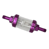 Maxbell Maxbell CNC Universal Scooter Dirt Pit Bike Go Kart 8mm 5/16'' Gas Fuel Filter Purple