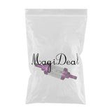 Maxbell Maxbell CNC Universal Scooter Dirt Pit Bike Go Kart 8mm 5/16'' Gas Fuel Filter Purple