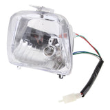 12V 35W Beam Headlight DRL Clear Head Lamp for 50 70 90 110cc Scooter ATV - Aladdin Shoppers