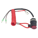 Maxbell Motorcycle Scooter ATV Boat Engine Kill Stop Switch Safety Tether Cord Lanyard Accessories for Yamaha