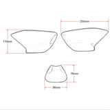 Maxbell Smoke Front Headlight Screen Lens Cover For YAMAHA X-MAX 300 17-18 - Aladdin Shoppers