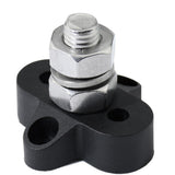 Maxbell Red & Black Junction Block Power Post Set Insulated Terminal Stud 8mm Ring for Marine Boat Yachts Car Truck RV - Aladdin Shoppers