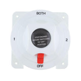 Maxbell Marine Boat Yacht Battery Electrical Selector Switch ( Both 1 2 OFF ) - Aladdin Shoppers
